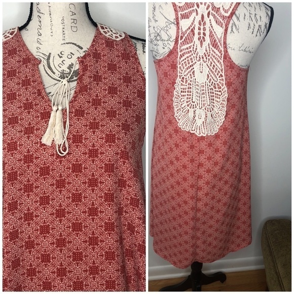 MIAMI summer dress with tassels - Picture 1 of 6